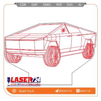 تصویر طرح ماشین سایبر تراک #2